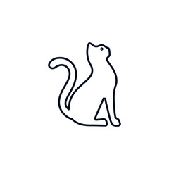 creative Cat icon vector design