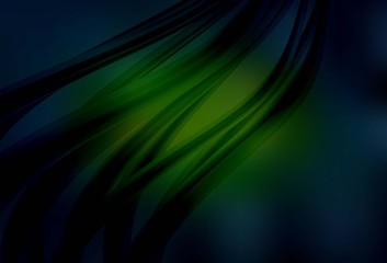 Light BLUE vector blurred bright texture.