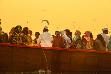 India Varanasi, Ganges, River, Cremation, Travel