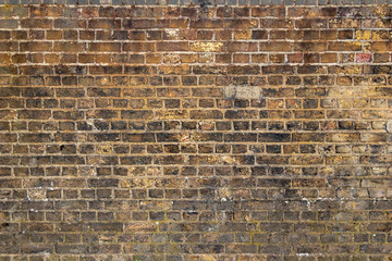 Colour and texture of a brick wall