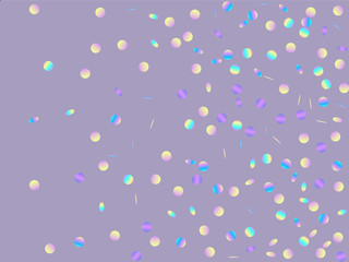 Rainbow Invitation Dust Wallpaper. Round Illustration. Shine Festival Illustration. Color Vector Design.