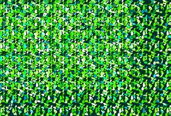 Light Green vector layout with circle shapes.