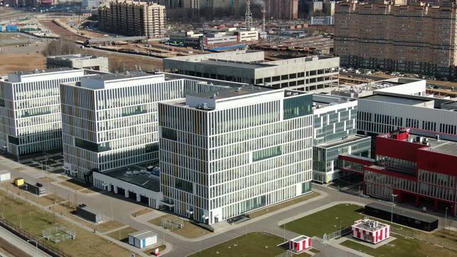 Hospital in Kommunarka in New Moscow