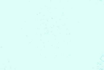 Light Blue, Green vector backdrop with lines, circles, rhombus.