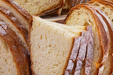 background culinary fresh tasty bread closeup design base natural