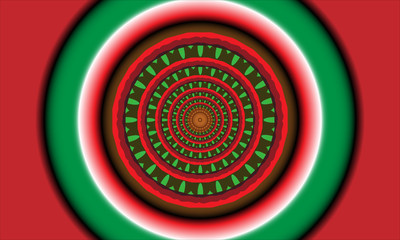 illustration vector graphic of abstract background. Circular ornament design element. Modern Decorative floral color mandala