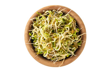 in wooden bowl isolated on white background. nutrition. food ingredient.