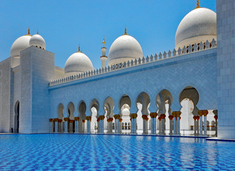 Sheikh Zayed Grand Mosque, Abu Dhabi, UAE