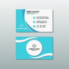 modern bussiness card template design