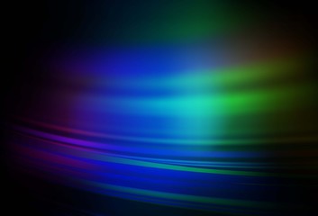 Dark Multicolor vector glossy abstract layout.