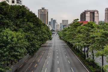 panoramic view of Guangdong Financial High-tech Zone