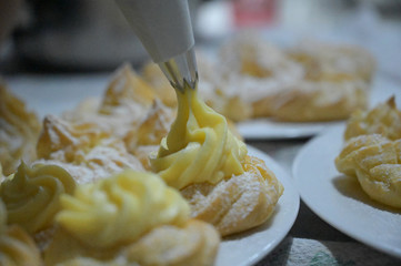 zeppole al forno fatte in casa