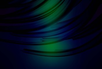 Dark Blue, Green vector colorful abstract texture.