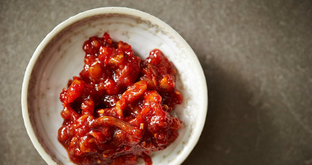 Jeotgal, Korean spicy fermented side dish 