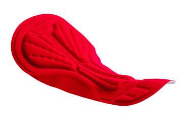 Parts of a cycling shorts. Comfortable cycling. Foam