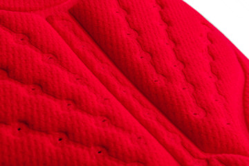 Parts of a cycling shorts. Comfortable cycling. Foam