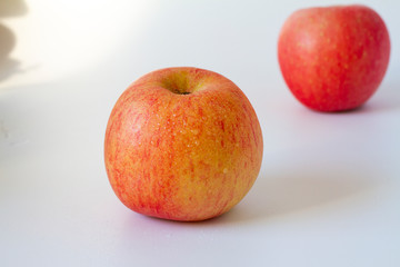 Gala apple isolated on white background