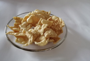 Papadum is a srilankan favorite bites.