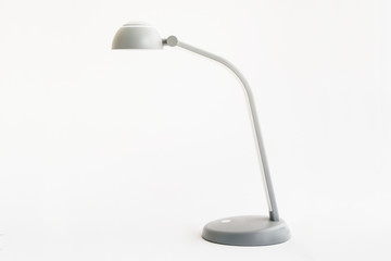 A table lamp on the white isolated background