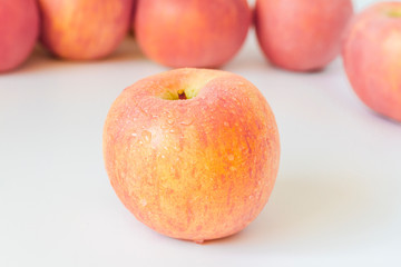 Gala apple isolated on white background