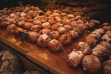 Venetian carnival sweets, Venice, Italy