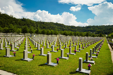 Fototapeta na wymiar National Cemetery