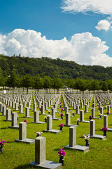 Fototapeta na wymiar National Cemetery