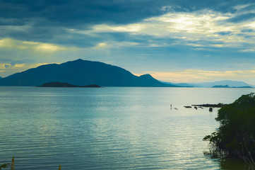 Fototapeta premium The shades of New Caledonia & Family times