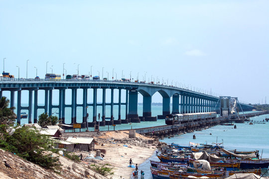 Dhanushkodi & Pamban Bridge