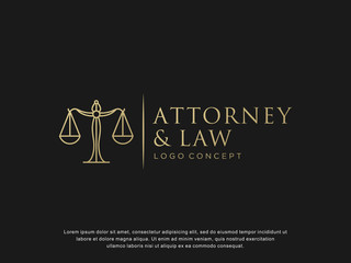 attorney and law logo