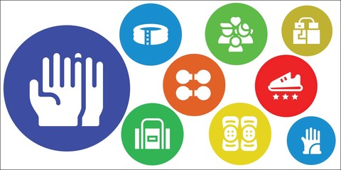 Fototapeta premium fitness icon set