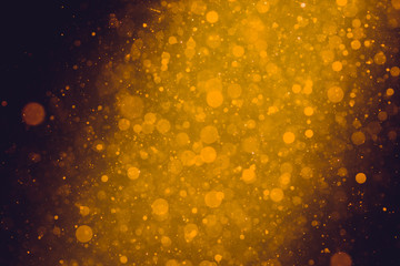 Obraz premium Abstract Gold bokeh for Celebration.Merry Christmas and New Year
