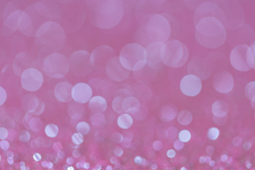 Abstract elegant pink purple glitter vintage sparkle with bokeh defocused