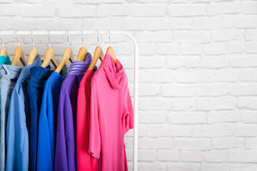 Women's wardrobe sweatshirts shirts and blouses