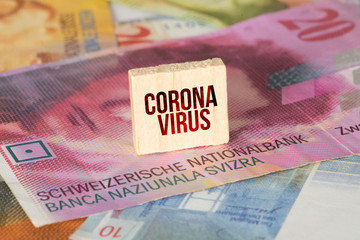 Coronavirus und Geld Schweizer Franken