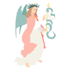 The Annunciation, The Angel Gabriel