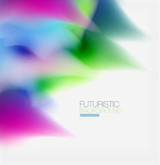 Liquid fluid color splashes abstract background, bright colorful shapes. Techno futuristic vector abstract background For Wallpaper, Banner, Background, Card, Book Illustration, landing page