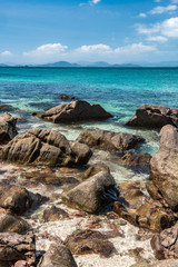 Rocky coast of the Andaman sea
