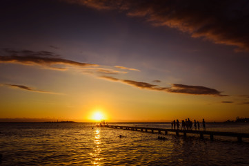Fototapeta premium The shades of New Caledonia & Family times