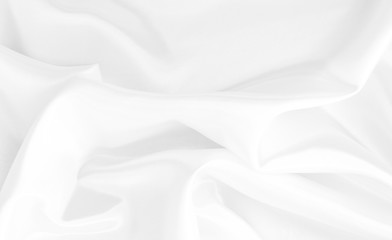 Obraz premium White gray satin texture that is white silver fabric silk background with beautiful soft blur pattern natural.
