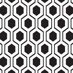 Hexagon pattern. Vector background. Geometric abstract texture.