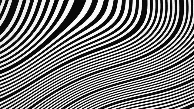 Long VJ Loopable Zebra Like Mesmerizing Pattern Motion Background