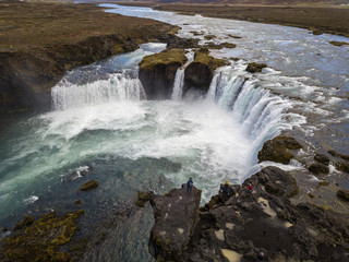 Iceland Godafoss waterfall