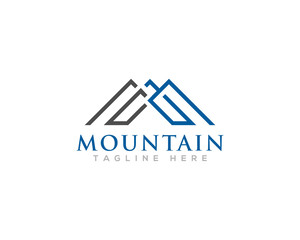 Mountain Logo Icon Design Vector