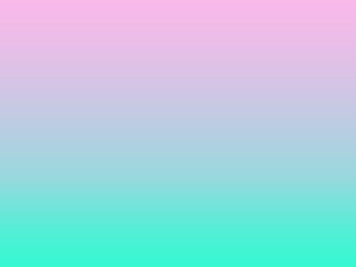 Abstract duotone gradient background with pink and green mint colors. - 332335711