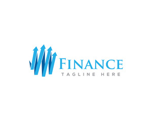 Finance or Accounting Logo Icon Design Vector