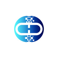 technology logo template