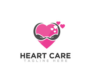 People Care Logo Icon Design Vector