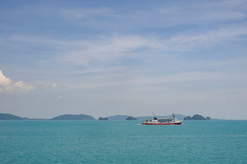 Seascape of gulf of Thailand