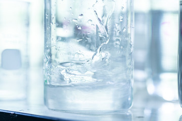 Alcohol extraction for disinfecting gel and ingredients, prevention through antibacterial hygiene.